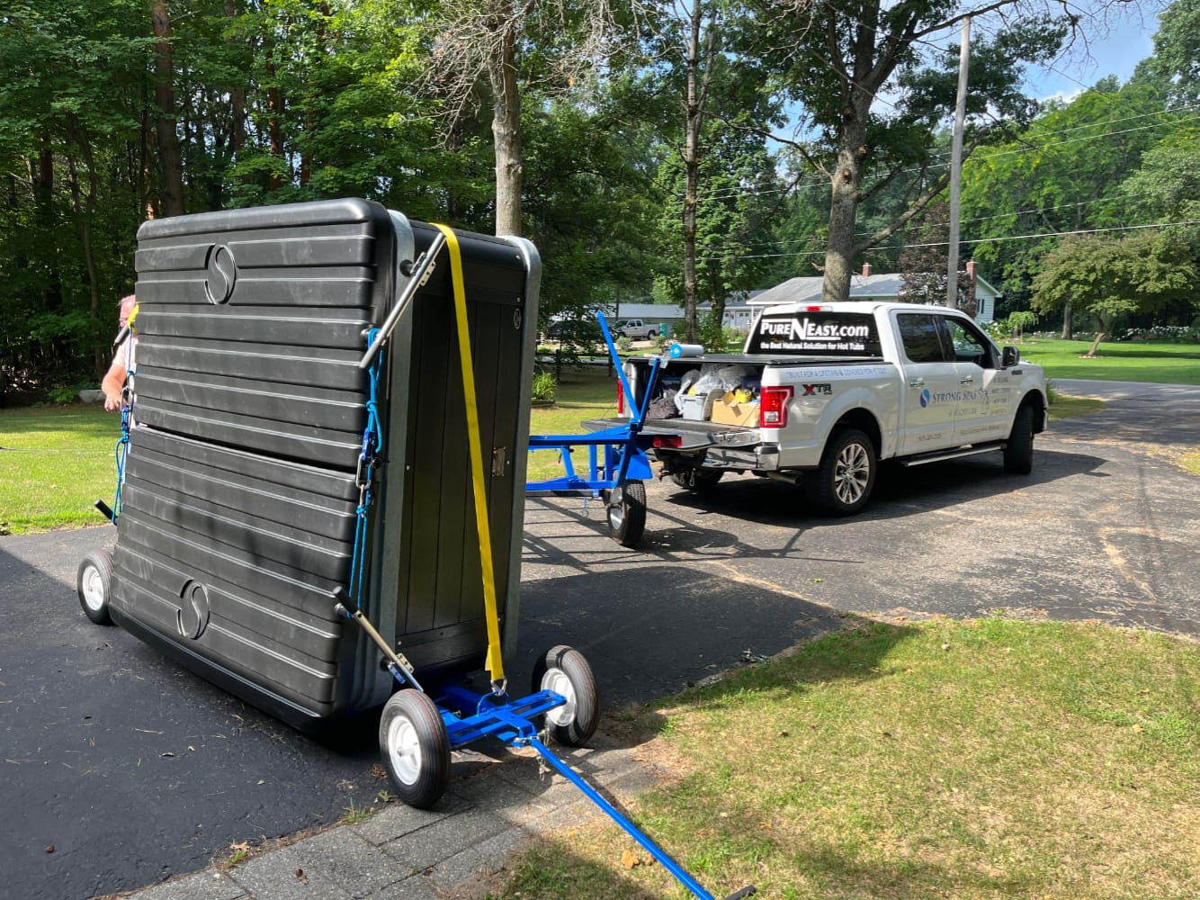 Hot Tub Delivery and Hot Tub Movers