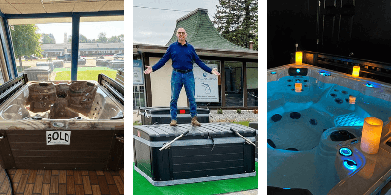 Strong Spas Of Michigan Showroom in Midland MI